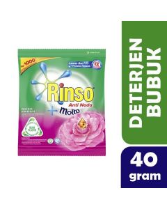 Rinso Molto Rose Fresh Pwd 126x40g